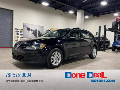 2015 Volkswagen Golf for sale at DONE DEAL MOTORS in Canton MA