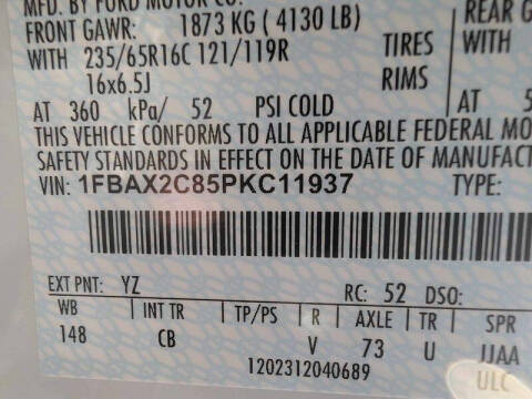 2023 Ford Transit