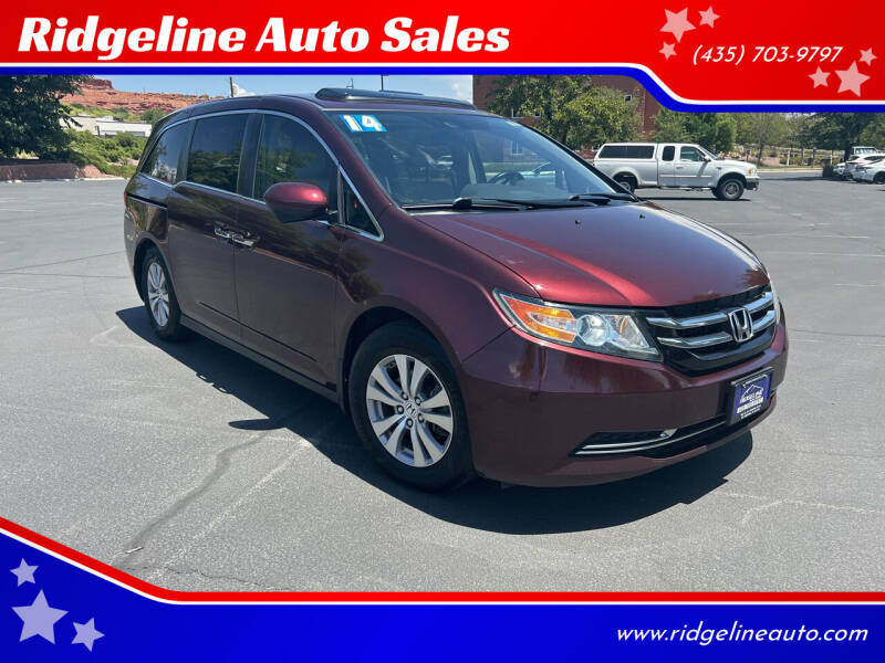 2014 Honda Odyssey for sale at Ridgeline Auto Sales in Saint George UT