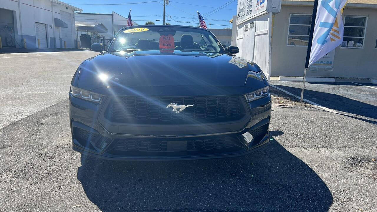 2024 Ford Mustang for sale at The Rock Fleet MGMT LLC in Naples, FL