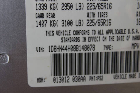 2008 Dodge Grand Caravan SE