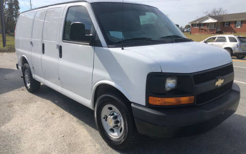 2013 Chevrolet Express Cargo for sale at Creekside Automotive in Lexington NC