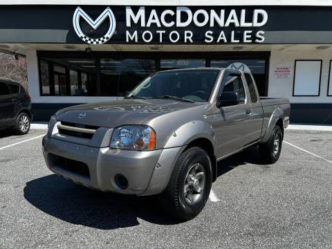 2004 Nissan Frontier for sale at MacDonald Motor Sales in High Point NC