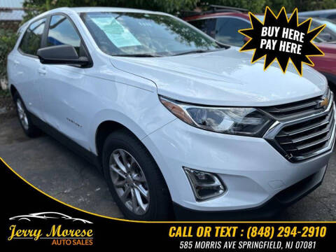 2020 Chevrolet Equinox for sale at Jerry Morese Auto Sales LLC in Springfield NJ