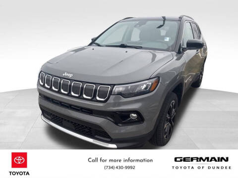 2022 Jeep Compass for sale at GERMAIN TOYOTA OF DUNDEE in Dundee MI