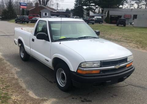 2001 Chevrolet S-10 for sale at Garden Auto Sales in Feeding Hills MA