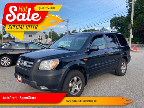 2006 Honda Pilot for sale at AutoCredit SuperStore in Lowell MA