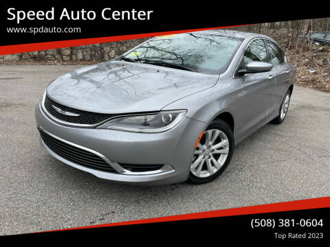 2015 Chrysler 200 for sale at Speed Auto Center in Milford MA