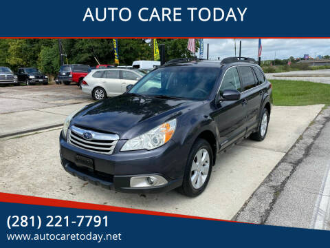 2010 Subaru Outback for sale at AUTO CARE TODAY in Spring TX