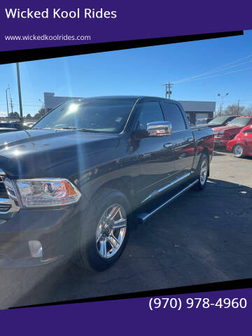 2016 RAM 1500 for sale at Wicked Kool Rides in Garden City CO