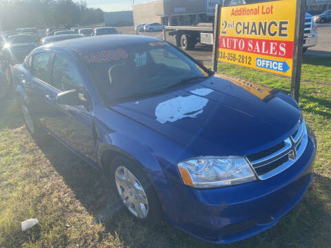 2013 Dodge Avenger for sale at 2nd Chance Auto Sales in Montgomery AL