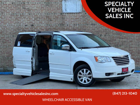 2008 Chrysler Town and Country for sale at SPECIALTY VEHICLE SALES INC in Skokie IL