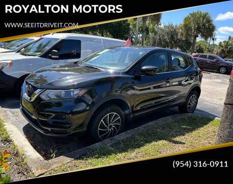 2020 Nissan Rogue Sport for sale at ROYALTON MOTORS in Plantation FL
