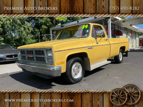 1984 GMC C/K 1500 Series for sale at Premier Auto Brokers in Virginia Beach VA