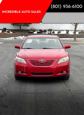 2007 Toyota Camry for sale at INCREDIBLE AUTO SALES in Bountiful UT