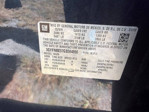 2016 Cadillac SRX Luxury Collection