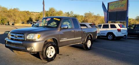 2003 Toyota Tundra for sale at Quality Motors in Sun Valley NV