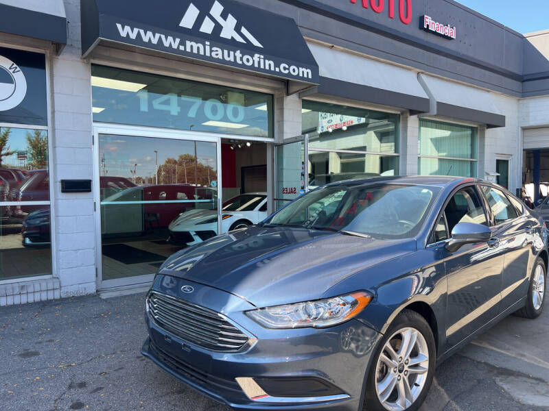 2018 Ford Fusion for sale at Michigan Auto Financial in Dearborn MI