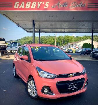 2018 Chevrolet Spark for sale at GABBY'S AUTO SALES in Valparaiso IN