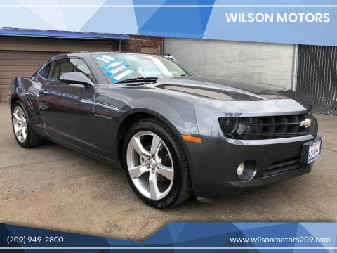 2010 Chevrolet Camaro for sale at WILSON MOTORS in Stockton CA