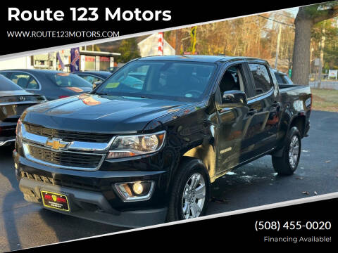 2016 Chevrolet Colorado for sale at Route 123 Motors in Norton MA