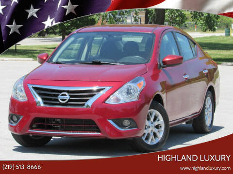 2018 Nissan Versa for sale at Highland Luxury in Highland IN