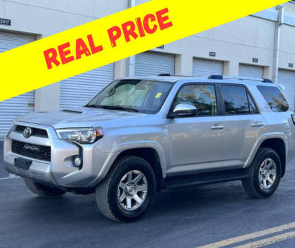 2016 Toyota 4Runner for sale at IRON CARS in Hollywood FL