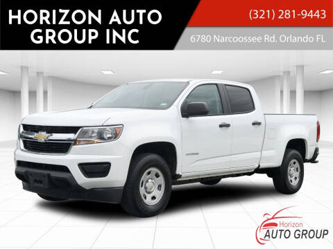 2015 Chevrolet Colorado for sale at HORIZON AUTO GROUP INC in Orlando FL