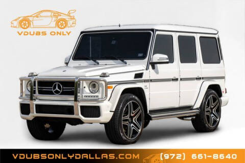2015 Mercedes-Benz G-Class for sale at VDUBS ONLY in Plano TX