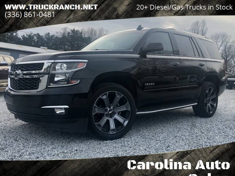 2015 Chevrolet Tahoe for sale at Carolina Auto Sales in Trinity NC