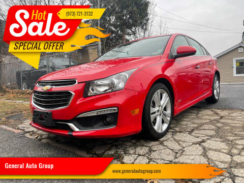 2015 Chevrolet Cruze for sale at General Auto Group in Irvington NJ