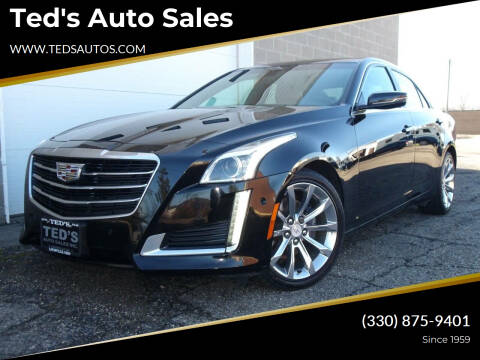 2016 Cadillac CTS for sale at Ted's Auto Sales in Louisville OH