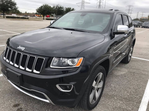 2015 Jeep Grand Cherokee for sale at Texas Luxury Auto in Houston TX