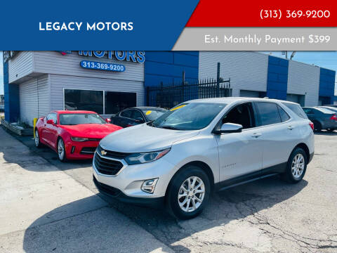 2018 Chevrolet Equinox for sale at Legacy Motors in Detroit MI