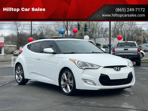 2017 Hyundai Veloster for sale at Hilltop Car Sales in Knoxville TN