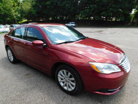 2013 Chrysler 200 for sale at Macrocar Sales Inc in Uniontown OH