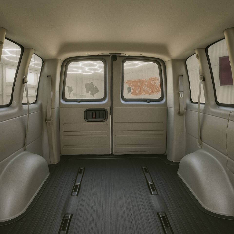 White 2011 Chevrolet Express LS 2500 LS 2500 3dr Passenger Van 7