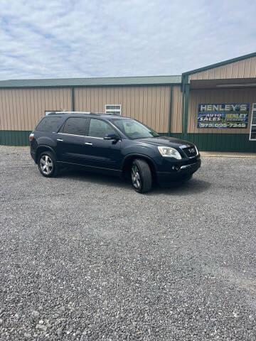 2012 GMC Acadia for sale at Steves Auto Sales in Steele MO