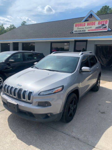 2015 Jeep Cherokee for sale at World Wide Auto in Fayetteville NC