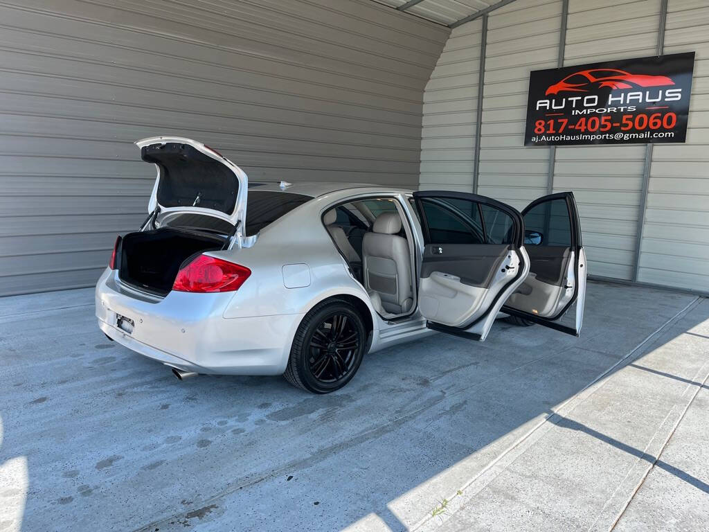 2010 INFINITI G37 Sedan for sale at Auto Haus Imports in Grand Prairie, TX