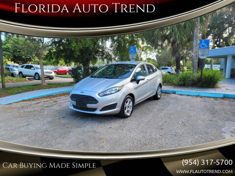 2016 Ford Fiesta for sale at Florida Auto Trend in Plantation FL