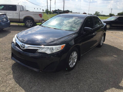 2012 Toyota Camry for sale at John 3:16 Motors in San Antonio TX