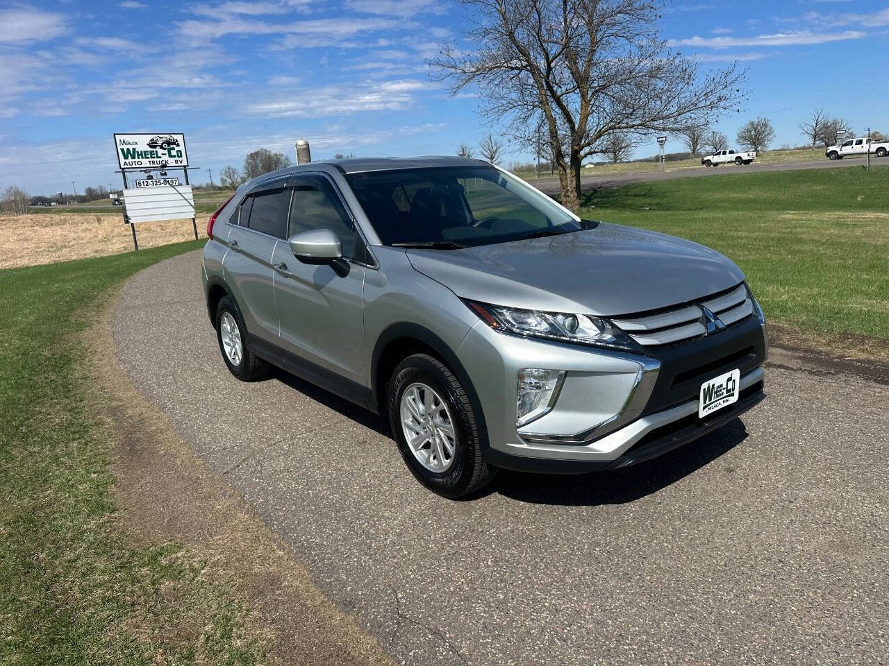 Silver 2018 Mitsubishi Eclipse Cross ES AWD ES 4dr Crossover 2