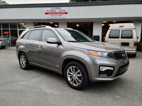 2013 Kia Sorento for sale at Landes Family Auto Sales in Attleboro MA