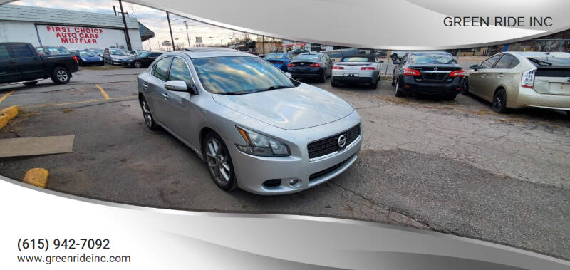2011 Nissan Maxima for sale at Green Ride Inc in Nashville TN