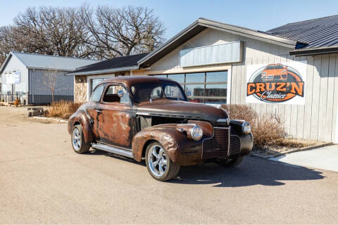 1940 Chevrolet Master Deluxe for sale at CRUZ'N CLASSICS LLC - Classics in Spirit Lake IA