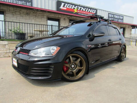 2016 Volkswagen Golf GTI for sale at Lightning Motorsports in Grand Prairie TX