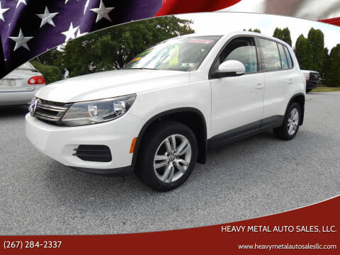 2014 Volkswagen Tiguan for sale at HEAVY METAL AUTO SALES, LLC. in Lemoyne PA