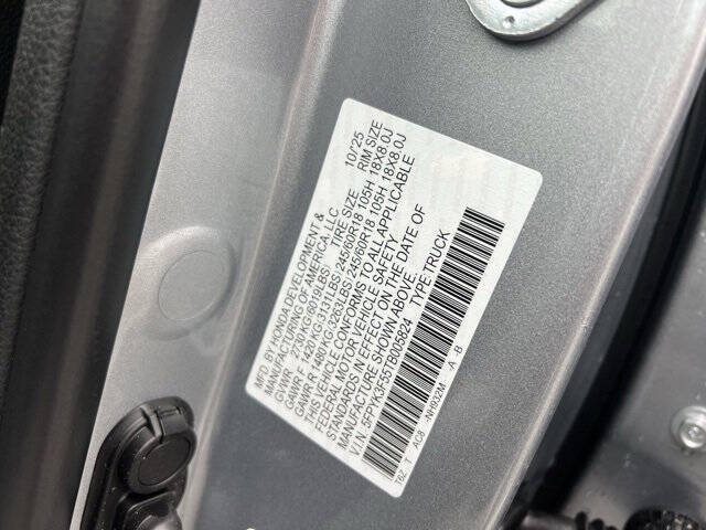 2026 Honda Ridgeline RTL