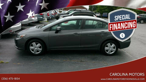 2013 Honda Civic for sale at Carolina Motors in Thomasville NC